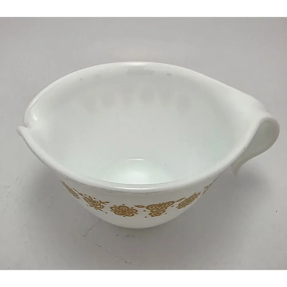 Corelle Butterfly Gold Hook Style Creamer Vintage